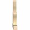 Ekena Millwork Saratoga Rough Sawn Timber Gable Bracket, Douglas Fir, 96"W x 48"H x 6"D x 6"F, 12/12 Pitch GBW096X48X0606SAR00RDF - alternate 4